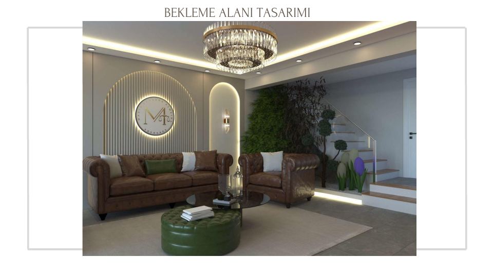 Manisa Hukuk Ofisi Projesi · BEKLEME ALANI TASARIMI